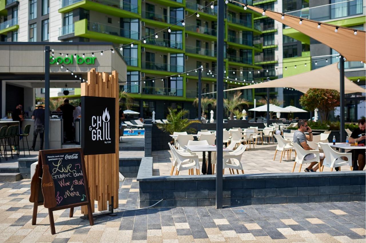 Royale Sundance Studio 7 Beach Spa & Pool Mamaia Nord Eksteriør bilde